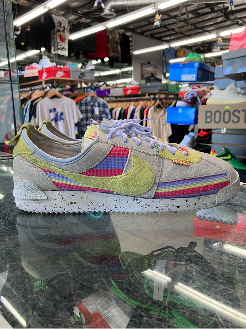 Nike Cortez Union Lemon Frost Size 10.5